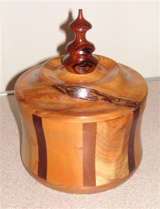 Lidded pot by Chris Withall